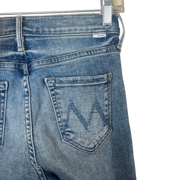 MOTHER x REVOLVE The Rascal Ankle Fray in Bonfire Lighting - Picture 6 of 14